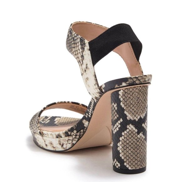 Franco Sarto Noa Snakeskin Printed Platform Sandal - Picture 4 of 9